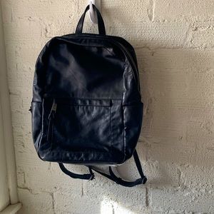 lucky brand leather backpack